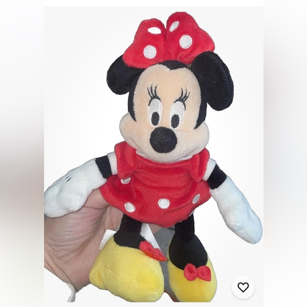 Disney Minnie Mouse Plush Stuffed Animal 9 Inches